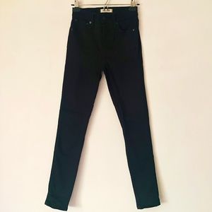 Madewell W25 Black 10" High Riser Skinny Skinny Jeans